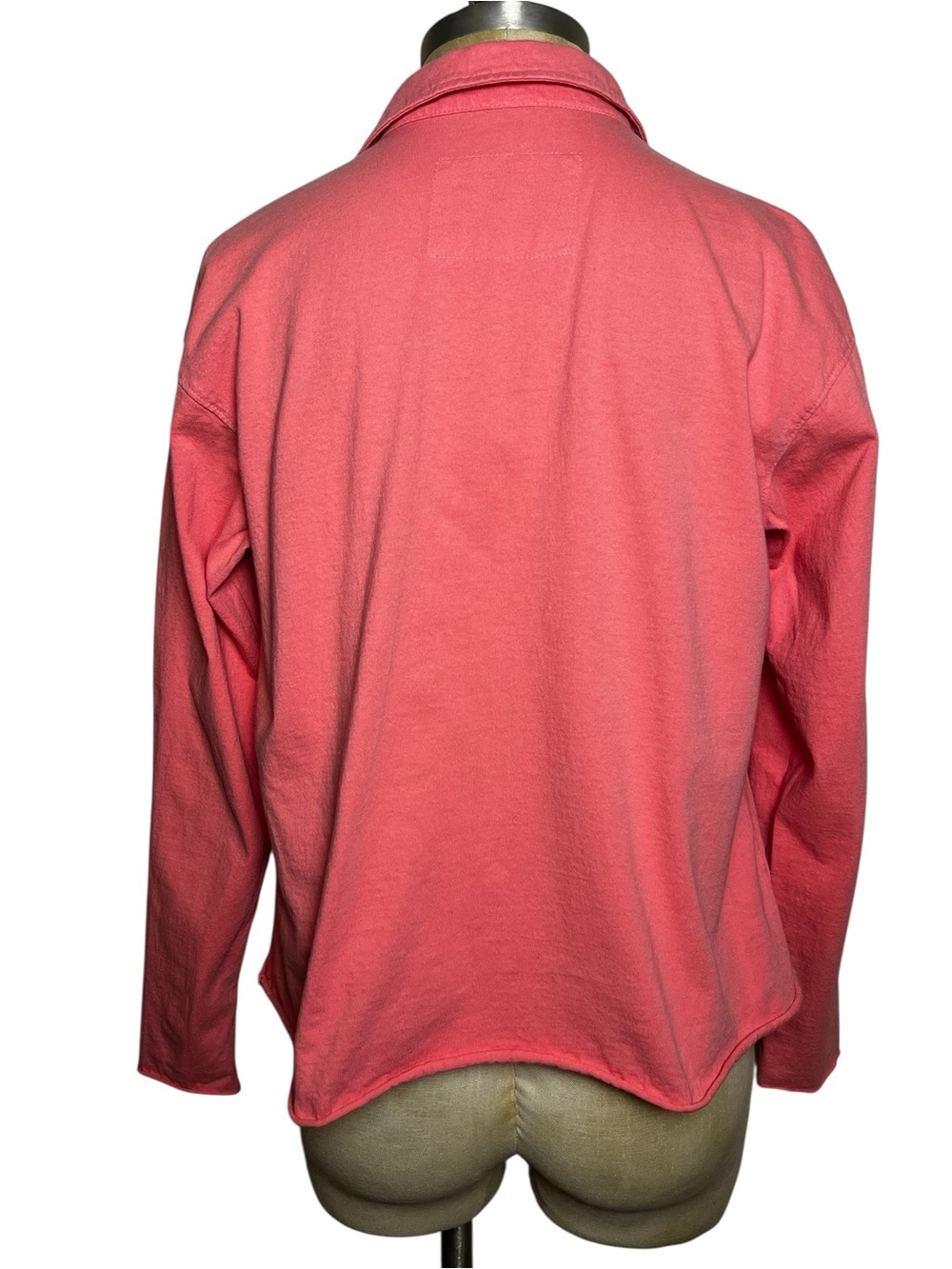 Frank & Eileen LAB Patrick Heritage Jersey Polo Tee Popover Coral Pink XS USA - Picture 9 of 13